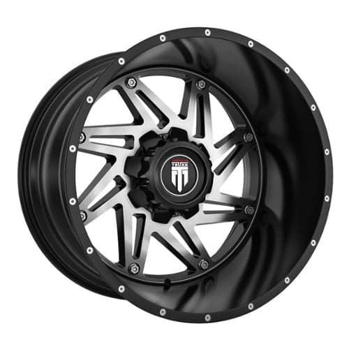 American Truxx AT165 Warrior 20x12 5x127/5x139.7 -44 ET 78.1 CB Black/Machined (AT165-2252BM-44)