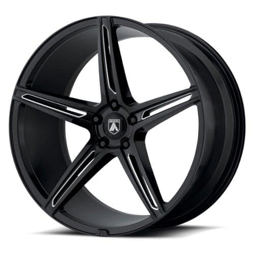 Asanti ABL-22 Alpha 5 20x10.5 5x112 38 ET 72.56 CB Gloss Black Milled (ABL22-20055638BK)