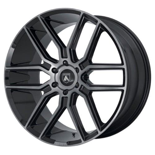 Asanti ABL-28 20x9 6x139.7 15 ET 106.3 CB Gloss Black/Gray Tint (ABL28-20906815GY)