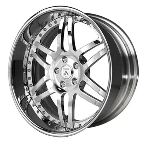 Asanti AF116 18x7 -127 to 86 ET 125.1 CB Custom Finish (AF116870004XX)