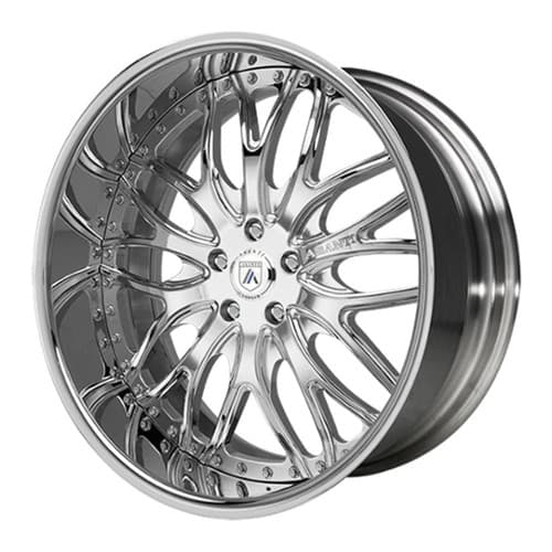 Asanti AF147 18x7 -127 to 86 ET 125.1 CB Custom Finish (AF147870004XX)