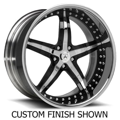 Asanti AF156 20x13.5 -127 to 86 ET 125.1 CB Custom Finish (AF1562035004XX)