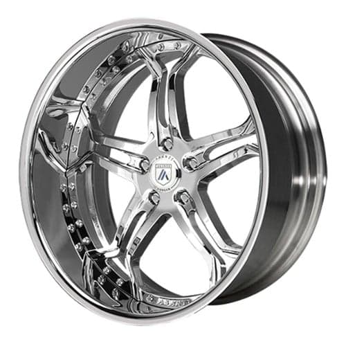 Asanti AF173 18x7 -127 to 86 ET 125.1 CB Custom Finish (AF173870004XX)