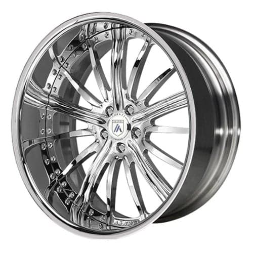 Asanti AF175 18x7 -127 to 86 ET 125.1 CB Custom Finish (AF175870004XX)