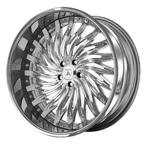 Asanti AF824 18x7 -127 to 86 ET 125.1 CB Custom Finish (AF824870004XX)