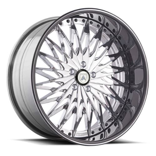 Asanti AF828 18x7 -127 to 86 ET 125.1 CB Custom Finish (AF828870004XX)