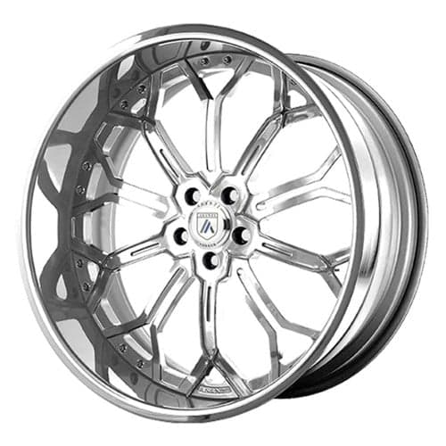 Asanti AF834 18x7 -127 to 86 ET 125.1 CB Custom Finish (AF834870004XX)