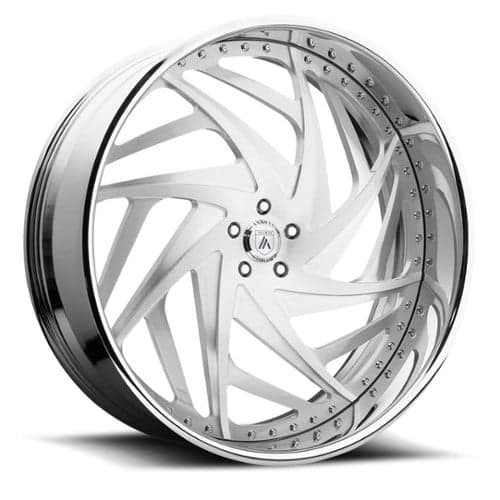 Asanti AF863 18x7 -127 to 86 ET 125.1 CB Custom Finish (AF863870004XX)