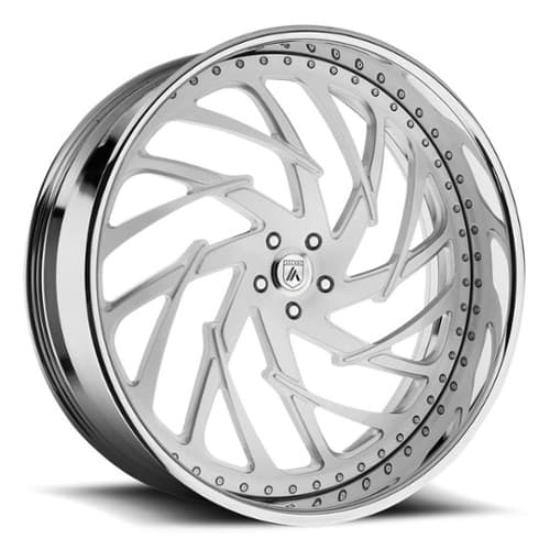 Asanti AF864 18x7 -127 to 86 ET 125.1 CB Custom Finish (AF864870004XX)