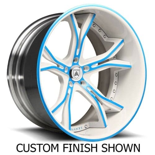 Asanti CX176 21x10 -127 to 86 ET 125.1 CB Custom Finish (CX176201004XX)