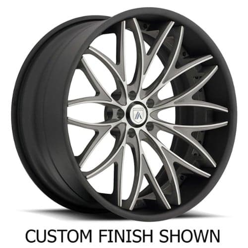 Asanti CX822 21x10 -127 to 86 ET 125.1 CB Custom Finish (CX822201004XX)