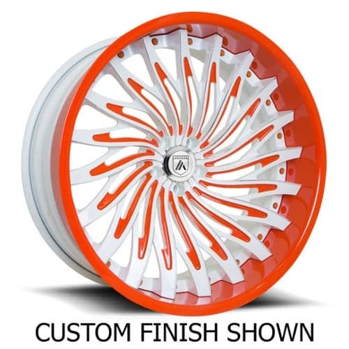 Asanti CX824 21x10 -127 to 86 ET 125.1 CB Custom Finish (CX824201004XX)