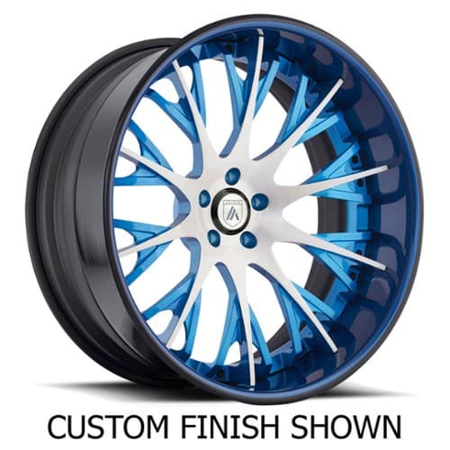 Asanti CX825 21x10 -127 to 86 ET 125.1 CB Custom Finish (CX825201004XX)