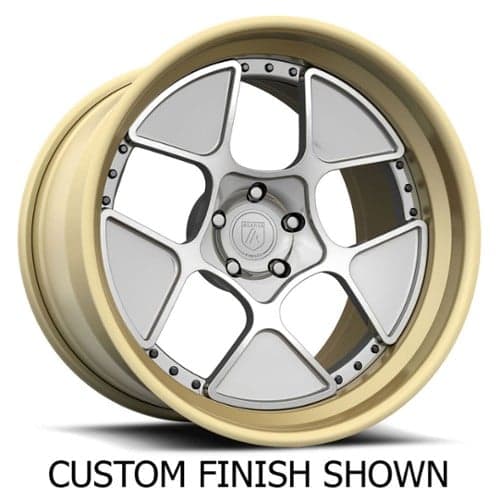 Asanti CX860 20x7 -127 to 86 ET 125.1 CB Custom Finish (CX860207004XX)