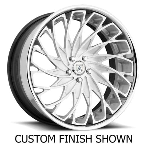 Asanti CX861 20x7 -127 to 86 ET 125.1 CB Custom Finish (CX861207004XX)