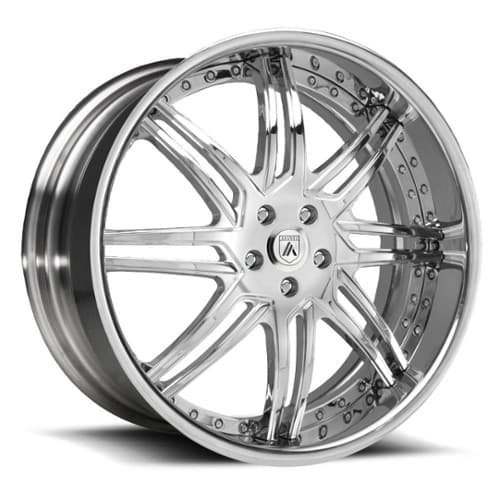 Asanti DA163 20x7 -127 to 86 ET 125.1 CB Custom Finish (DA163207004XX)