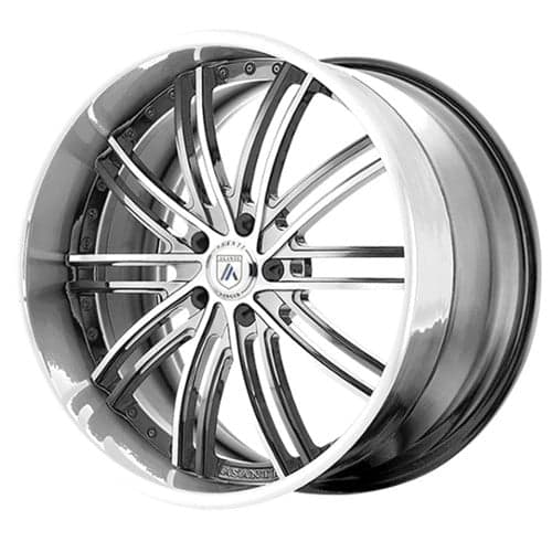 Asanti DA193 24x9.5 -127 to 86 ET 125.1 CB Custom Finish (DA193249004XX)