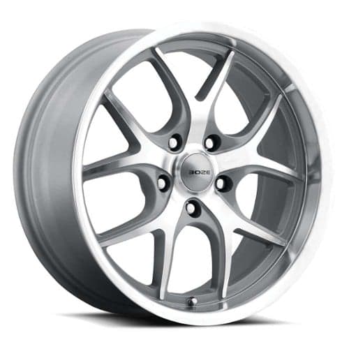 Boze Alloys B1 18x8 5x120.65 6 ET 72.6 CB Titanium Machined (B118806147TM)