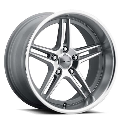 Boze Alloys B3 18x8 5x120.65 6 ET 72.6 CB Titanium Machined (B318806147TM)