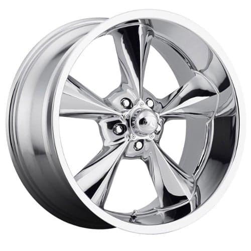 B/G Rod Works Old School 17x9.5 5x127 6 ET 78.1 CB Chrome (OS795512706C)