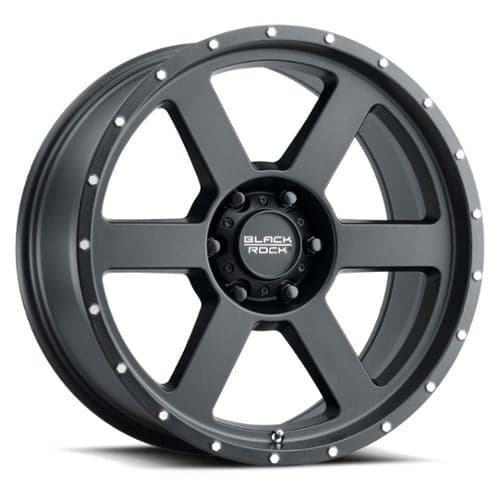 Black Rock 965B Invasion 17x9 6x135 12 ET 87.1 CB Black (1722590724)