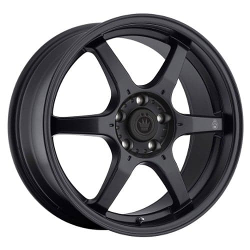 Konig Backbone 15x6.5 4x100 38 ET 73.1 CB Matte Black (BC56100385)