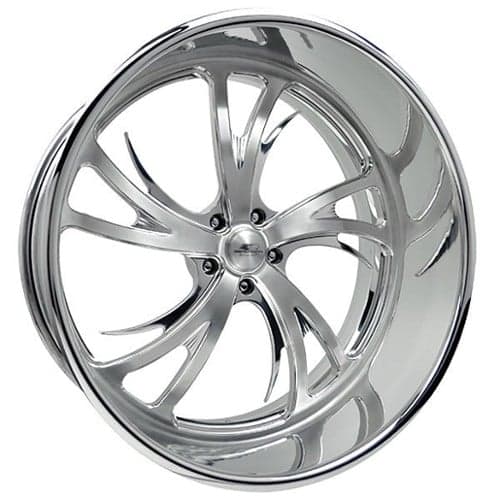 Billet Specialties BLVD 87 24x9 -50 to 55 ET 73 CB Polished (DT87249)