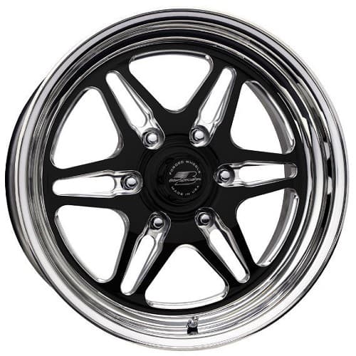 Billet Specialties Lonestar 6 LT 18x12 -50 to 55 ET 73 CB Black (AMCB46812)