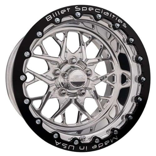 Billet Specialties Redline Cars DBL 15 15x14 5x120.65 -76.2 ET 73 CB Polished (RDB07514L6145)