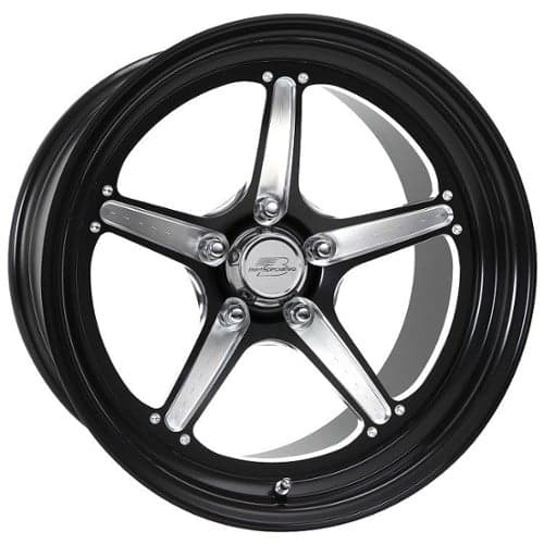 Billet Specialties Street Lite 17x4.5 5x120 -19.05 ET 73 CB Black (RSFB23745Z1220)