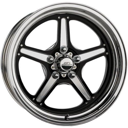 Billet Specialties Street Lite LT 17x4.5 5x120.65 -19.05 ET 73 CB Black (RSFB35745Z7320)