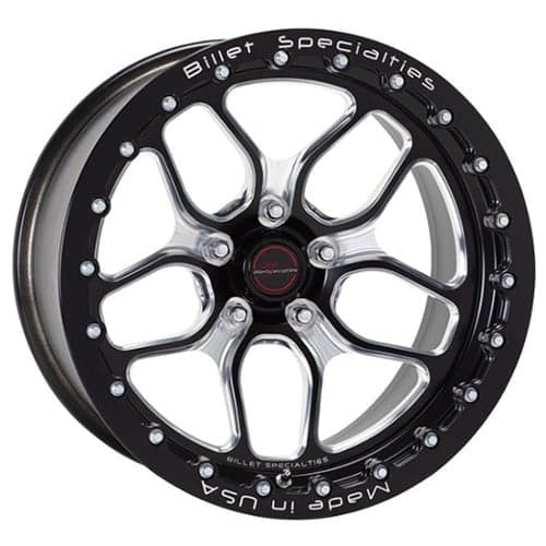 Billet Specialties Win Lite DP 17x10 50 ET 65 CB Black (BDP02710RT6575)