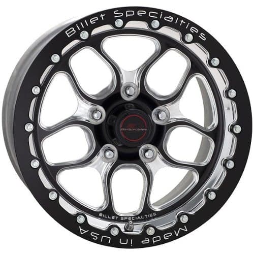 Billet Specialties Win Lite Single Bead Lock 15x12 -76 ET 61 CB Custom Finish (RSB25126135N)