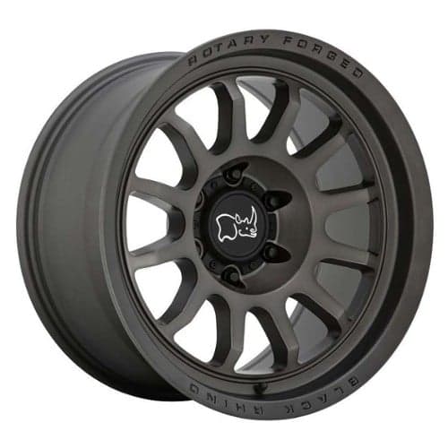 Black Rhino Rapid 18x9.5 5x127 -18 ET 71.5 CB Matte Brushed Gunmetal (1895RPD-85127G71)