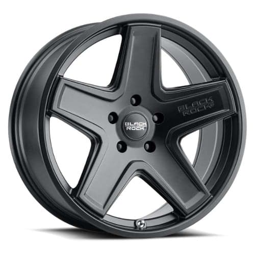 Black Rock 955B Detour 20x9 5x127 0 ET 71.6 CB Matte Black (2022588724)