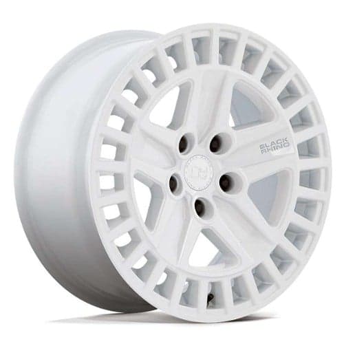 Black Rhino Alston 18x8.5 5x114.3 25 ET 72.56 CB Gloss White (BR005WX18851225)