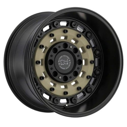 Black Rhino Arsenal 16x8 6x120/6x139.7 -10 ET 78.1 CB Sand On Black (1680ARS-00078D78)