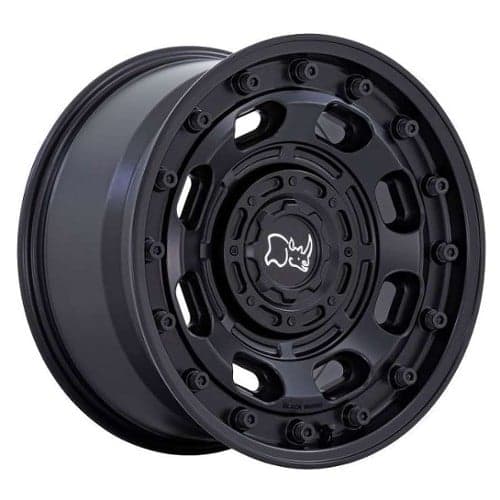 Black Rhino Atlas 16x8 5x160 38 ET 65.1 CB Matte Black (BR007MX16801638)