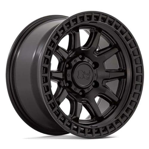 Black Rhino Calico 17x8.5 5x127 -10 ET 71.5 CB Matte Black (BR001MX17855010N)