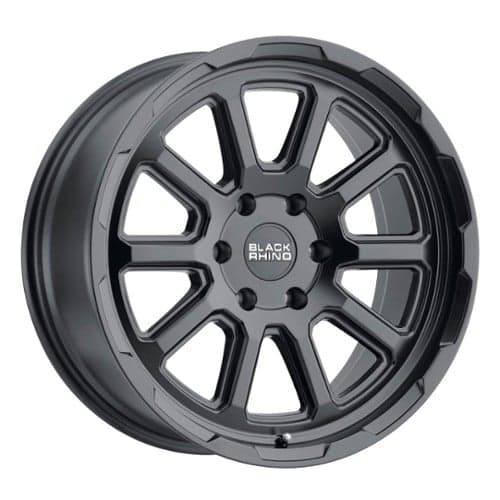 Black Rhino Chase 20x9.5 5x127 -18 ET 71.6 CB Matte Black (2095CHS-85127M71)