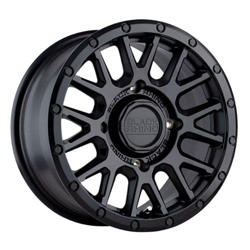 Black Rhino La Paz UTV 15x7 4x110 36 ET 80.2 CB Matte Black (1570LPZ364110M80)