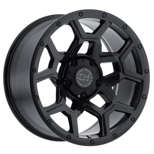 Black Rhino Overland 17x8 5x127 30 ET 71.6 CB Matte Black (1780VRL305127M71)