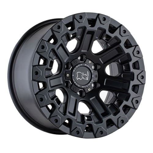 Black Rhino Ozark 17x9.5 6x114.3 12 ET 76.1 CB Matte Black (1795ZRK126114M76)