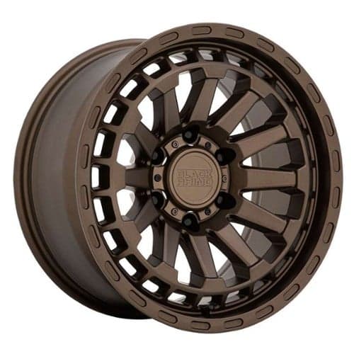 Black Rhino Raid 17x8.5 5x114.3 -18 ET 71.5 CB Matte Bronze (1785RAD-85114Z71)