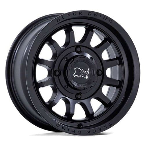 Black Rhino Rapid UTV 15x7 4x137 10 ET 110.1 CB Matte Black (BU001MX15704810)