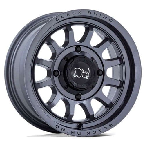 Black Rhino Rapid UTV 14x7 4x110 10 ET 86 CB Gloss Gunmetal (BU001AX14704010)