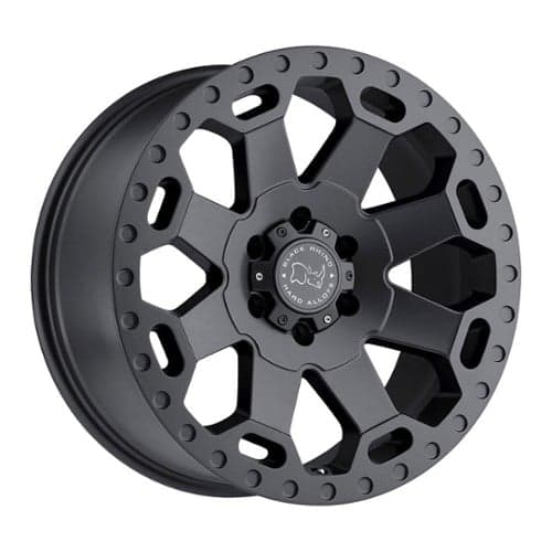 Black Rhino Warlord 17x8 5x120 35 ET 76 CB Matte Gunmetal (1780WAR355120G76)