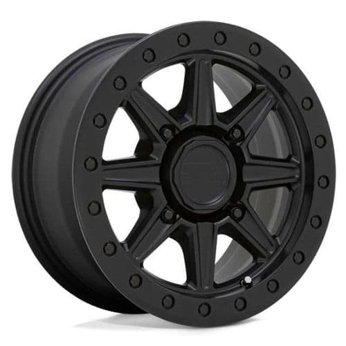 Black Rhino Webb UTV 14x7 4x137 36 ET 106.1 CB Satin Black (1470WEB364136M06)