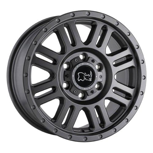 Black Rhino Yellowstone 16x8 6x130 45 ET 84.1 CB Matte Gunmetal (1680YWN456130G84)