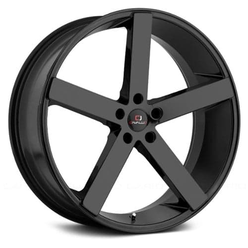 Cavallo CLV-5 24x9 5x115 15 ET 74.1 CB Gloss Black (CLV524905115+15GB)